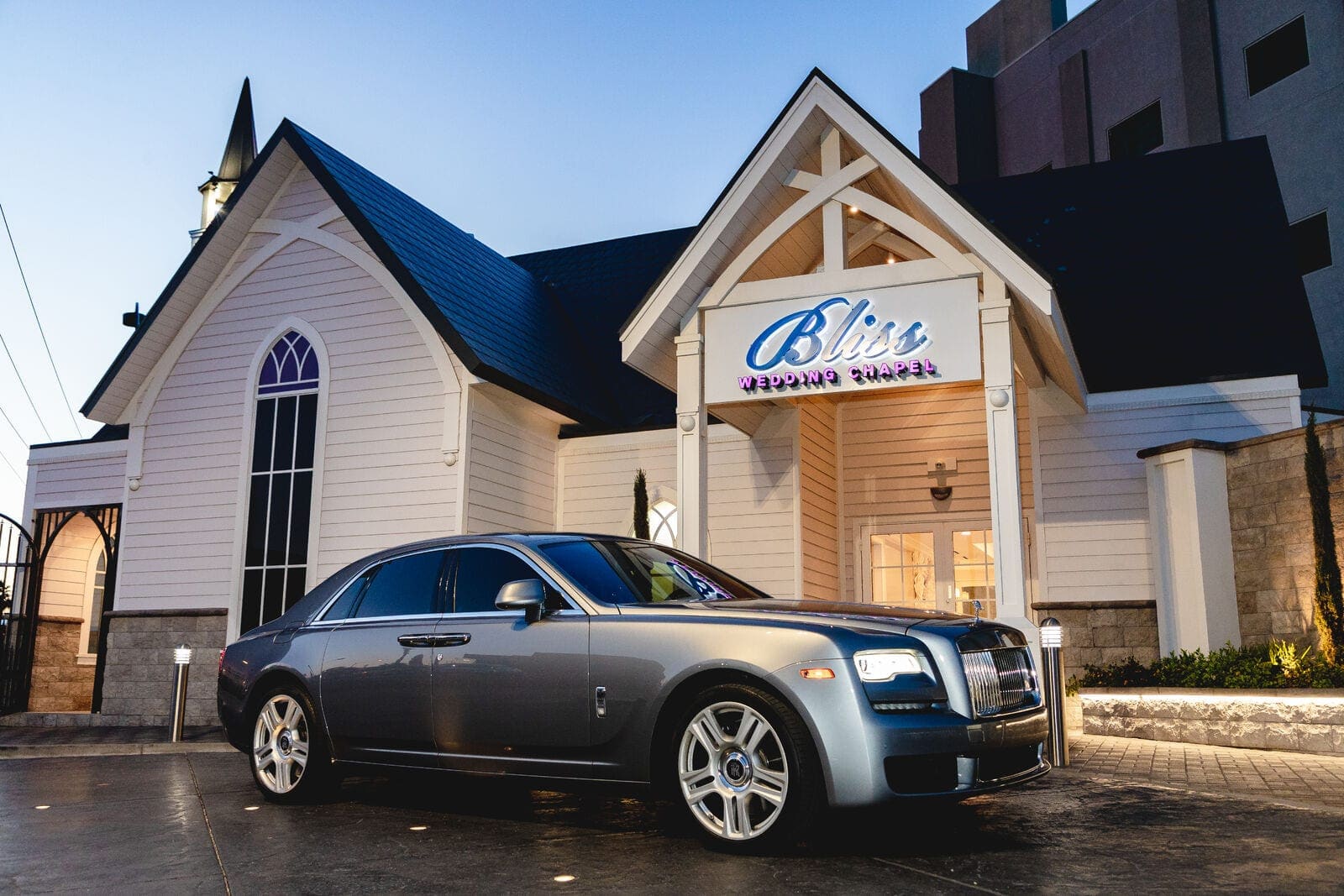 Mariage ou Renouvellment de voeux à Las Vegas en Rolls Royce