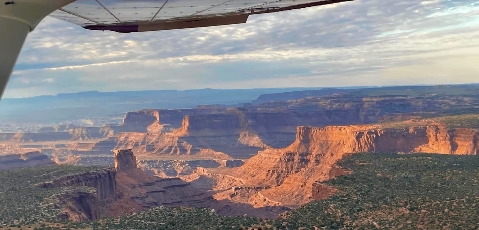 Arches National Park vu du ciel