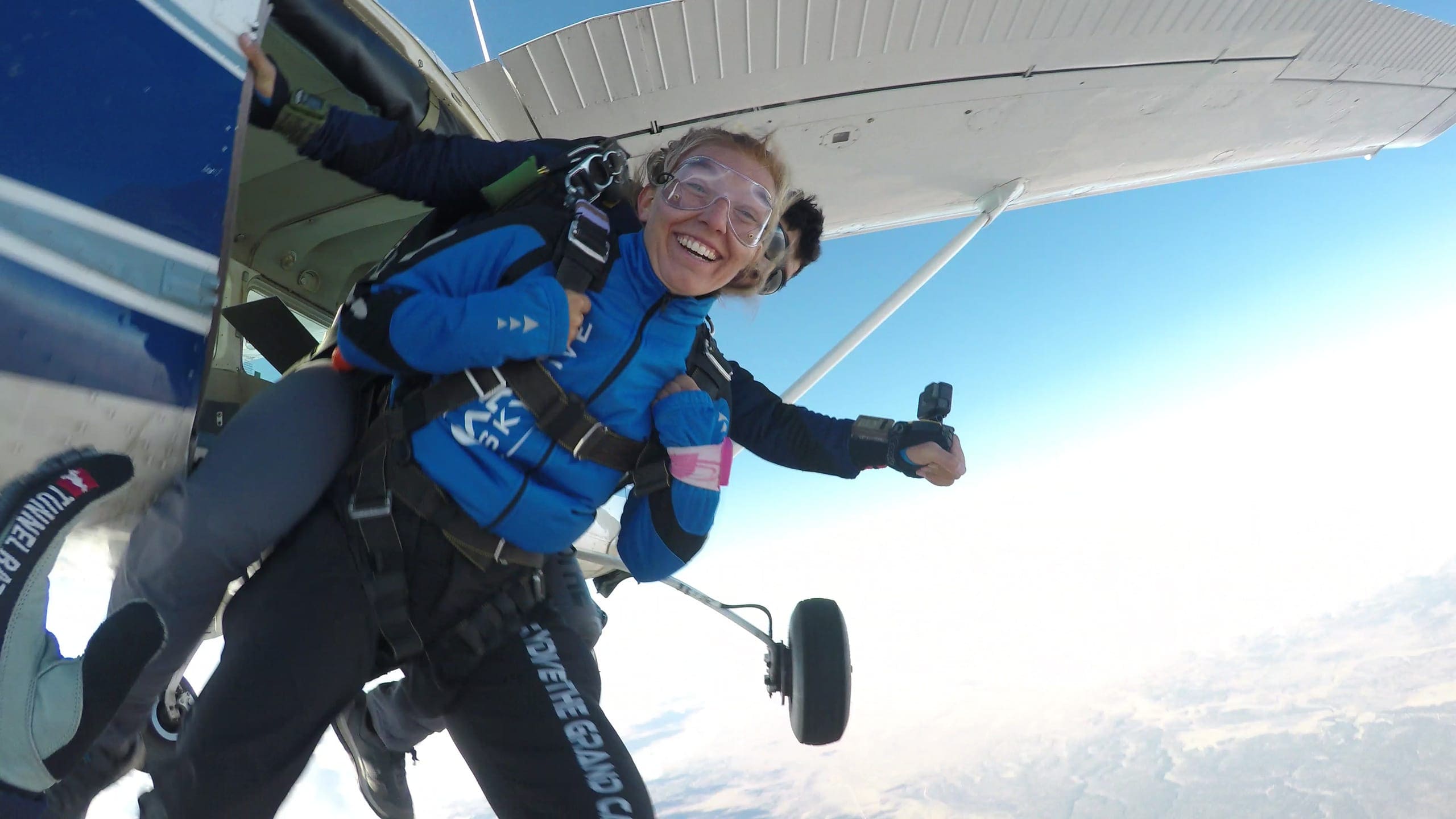Saut en parachute en tandem dans le Grand Canyon