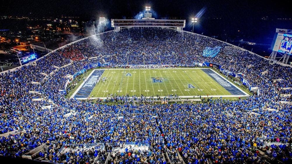 Match de Football Universitaire Tigers de Memphis