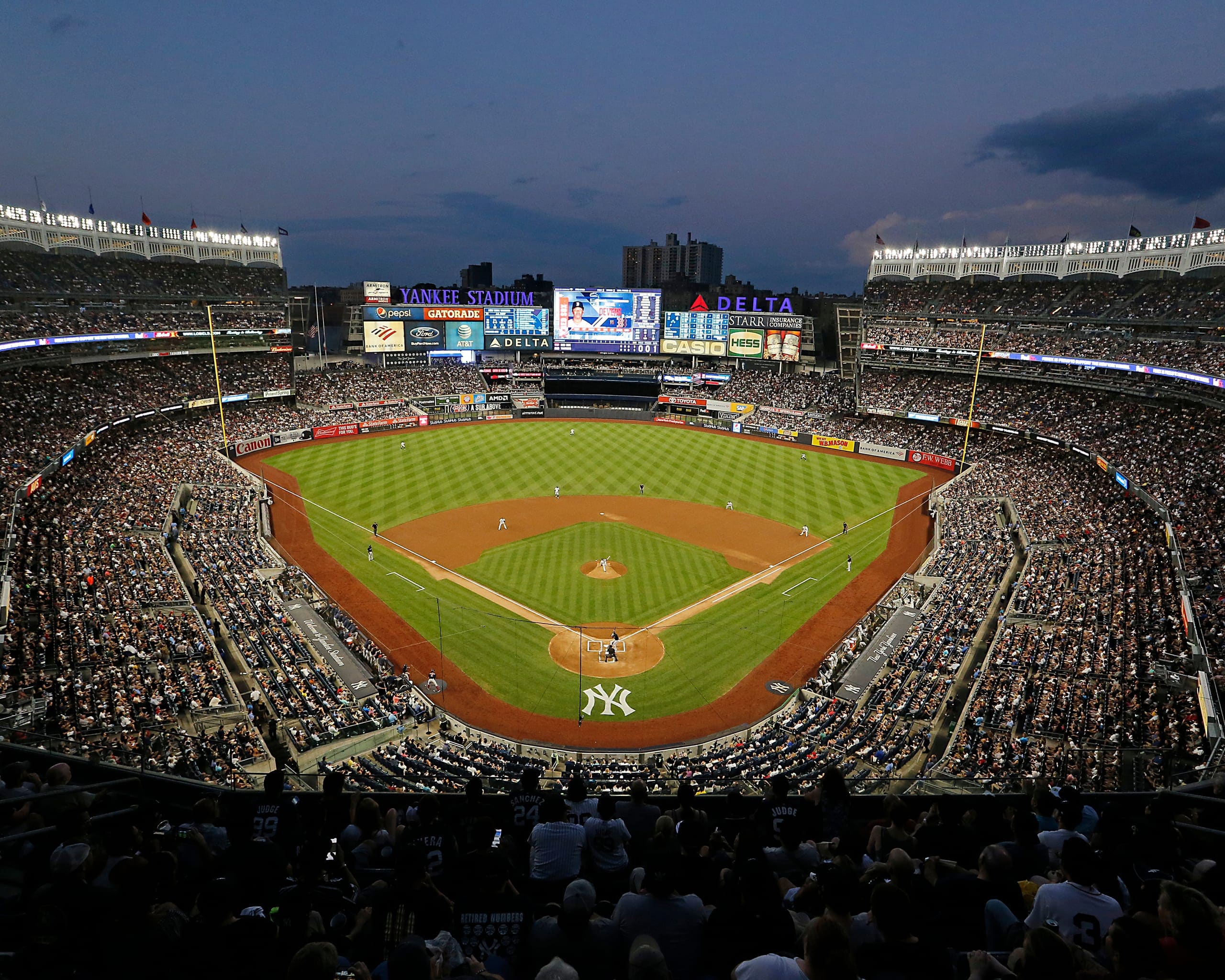 Match de Baseball Au Yankee Stadium Bronx