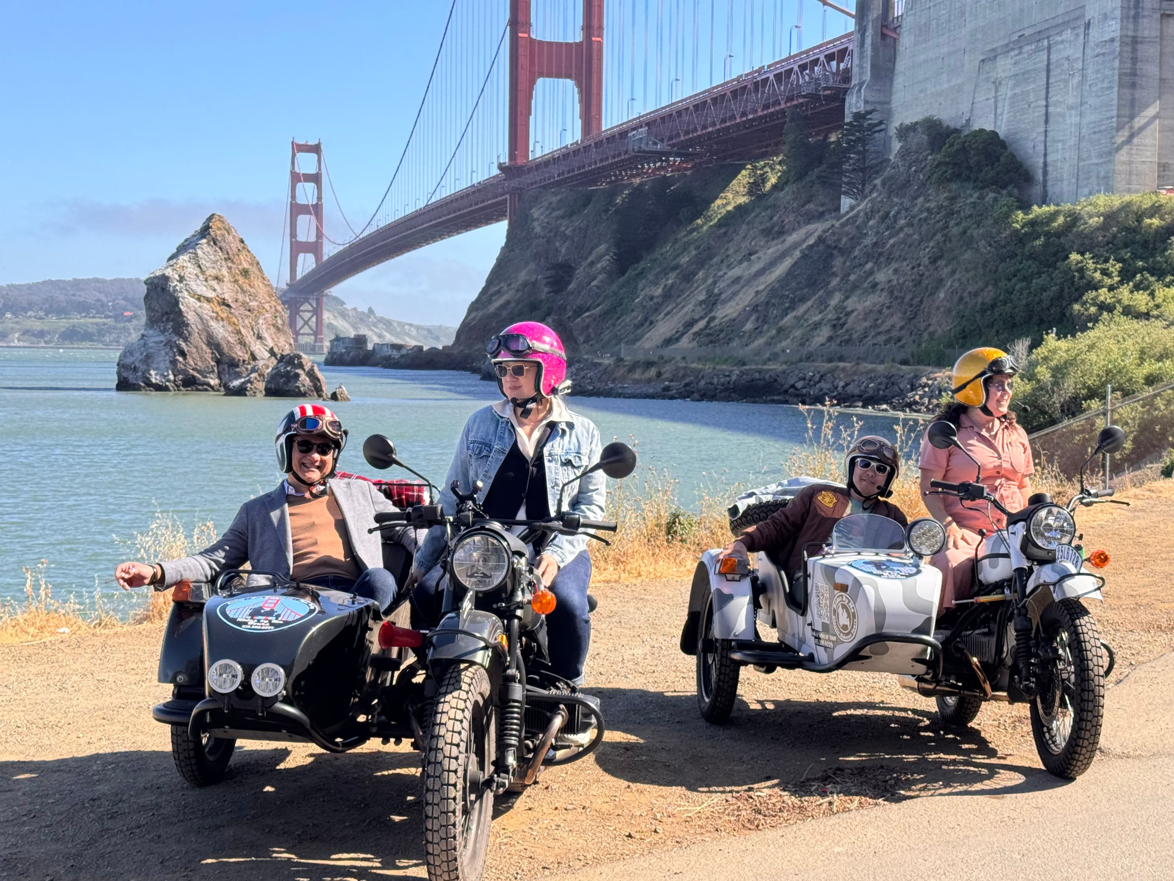 Découverte de San Francisco En Sidecar