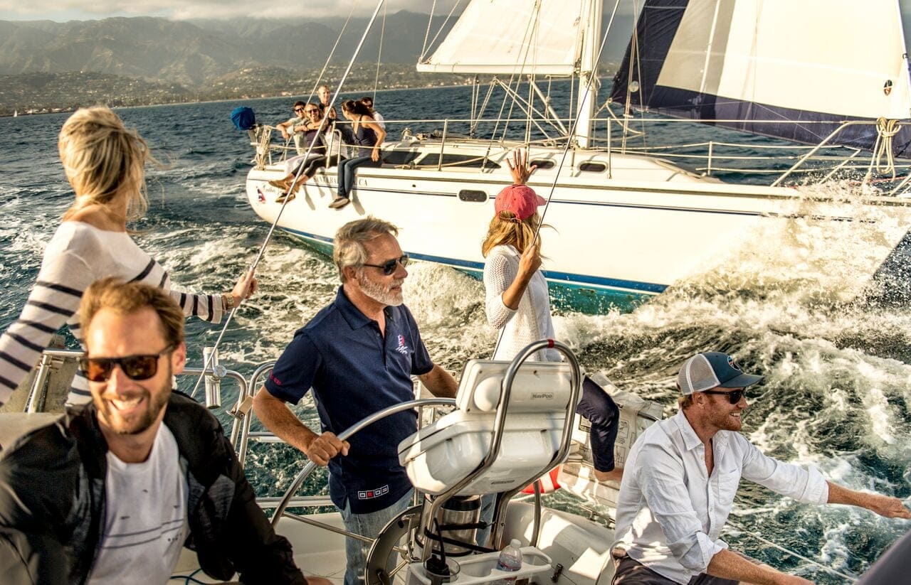 Privatized sailboat cruise in Santa Barbara bay