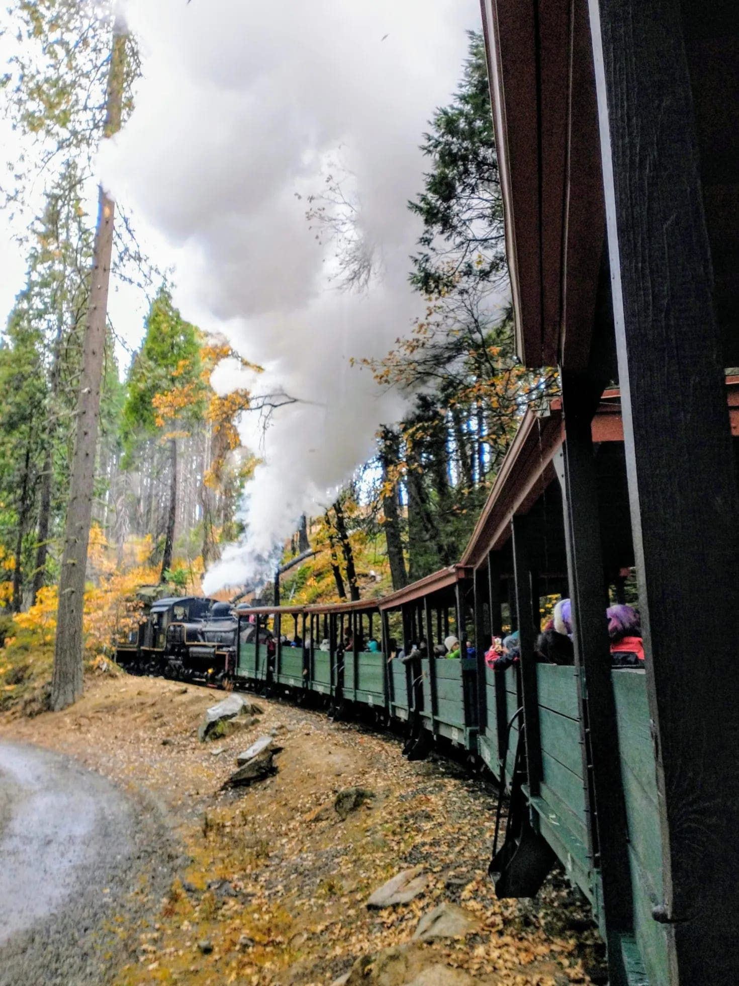 Visite de Yosemite À Bord D’Un Train À Vapeur