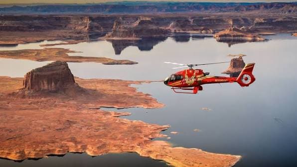 Découverte de Horseshoe Bend, du Lake Powell Et du Glen Canyon Dam En Hélicoptère