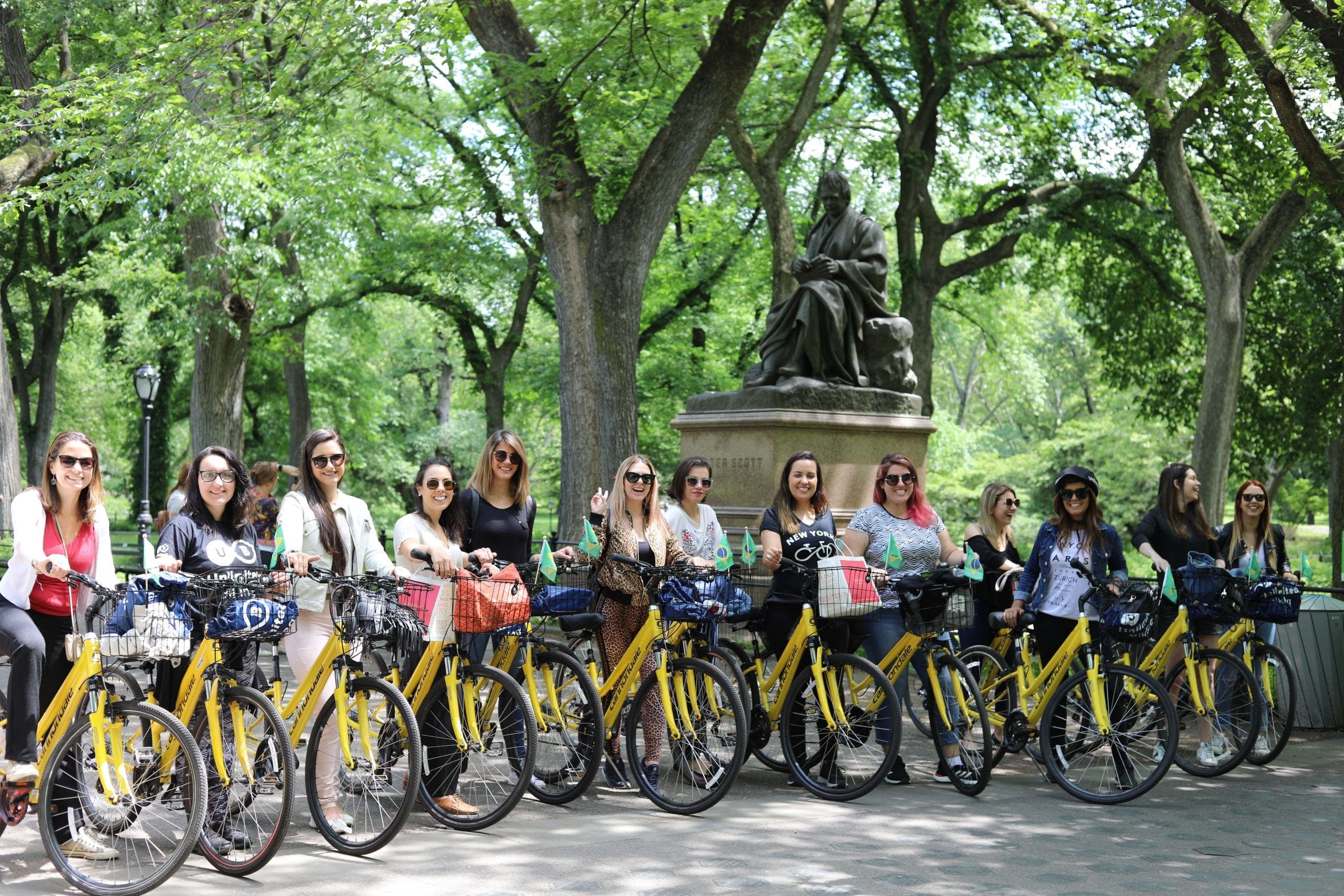 Visite guidée à vélo de Central Park en Français