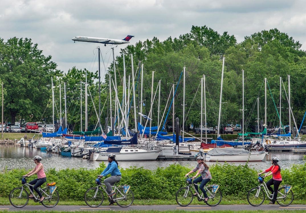 Alexandria & Mount Vernon à vélo et en bateau