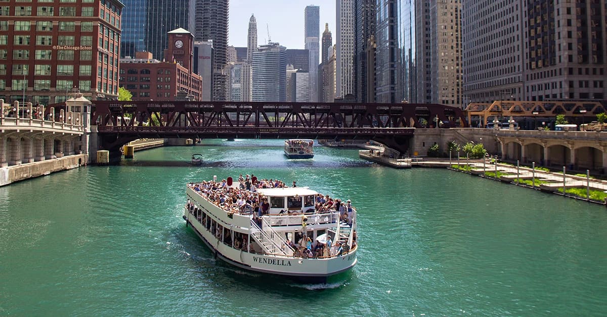 Croisière Sur la Chicago River – 90 Min