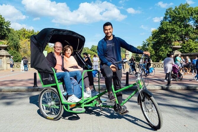 Balade En Pousse Pousse A Central Park